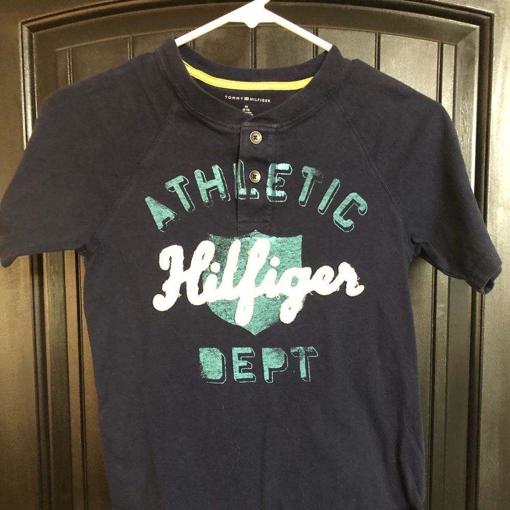 Boys Tommy Hilfiger shirt.